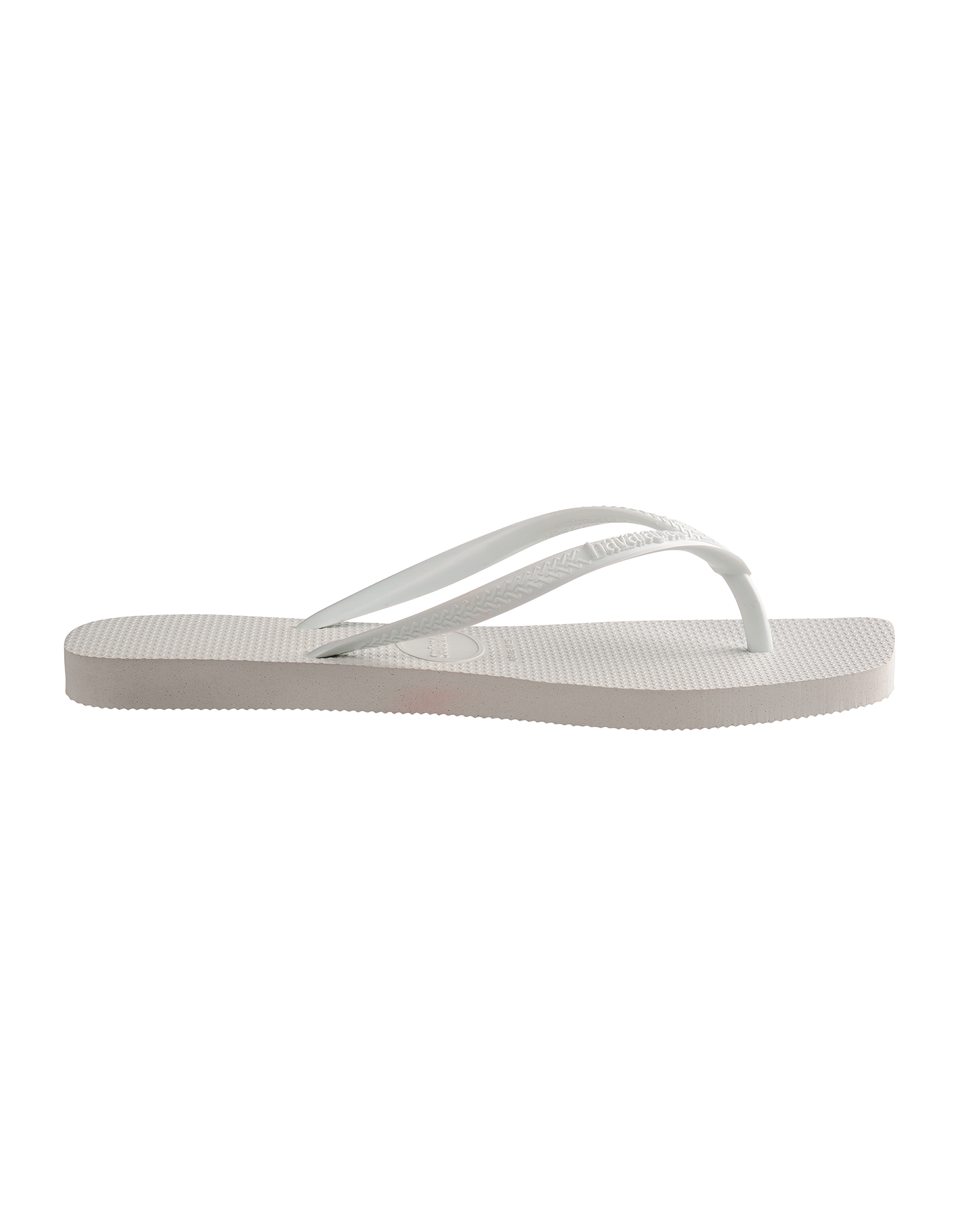 כפכף Havaianas slim square נשים לבן